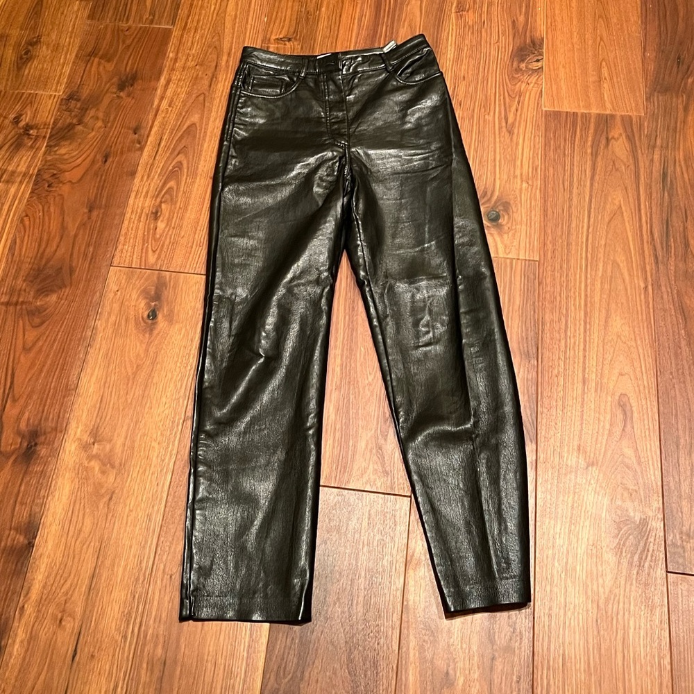 Wilfred faux leather pants
